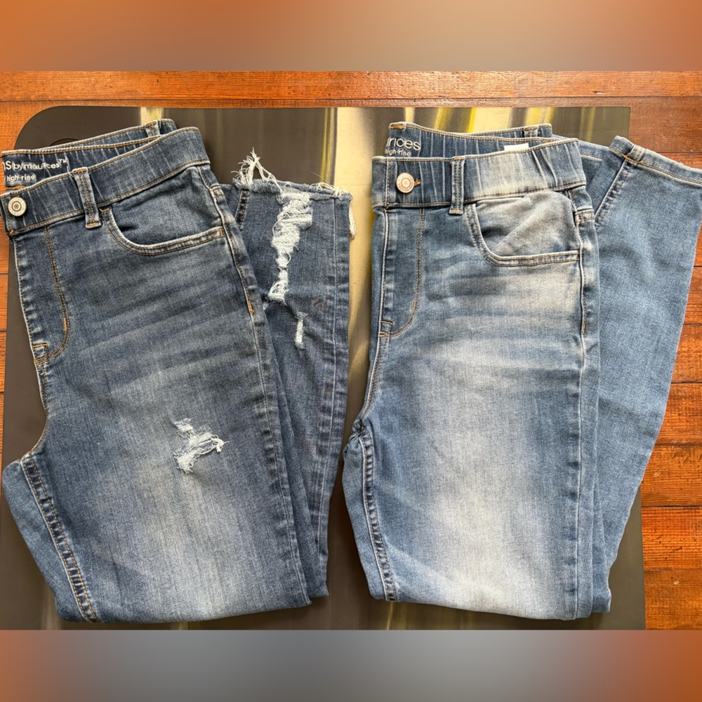 2 pair Maurice’s Super High Rise Strech Waist Women’s Jeans